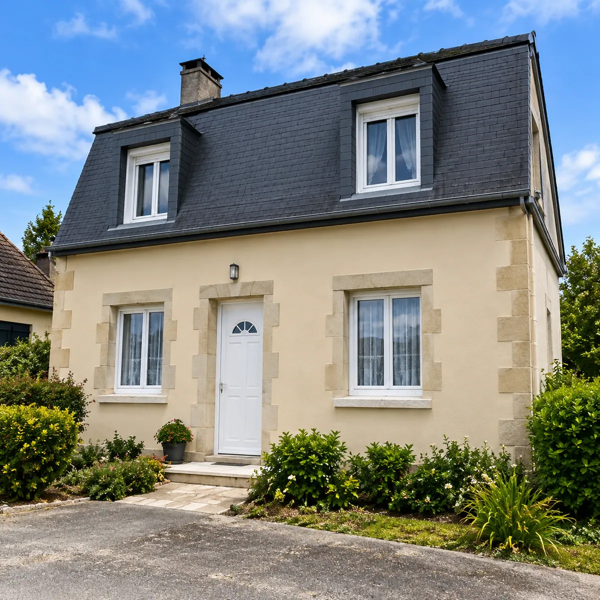 Ravalement de façade, après les travaux