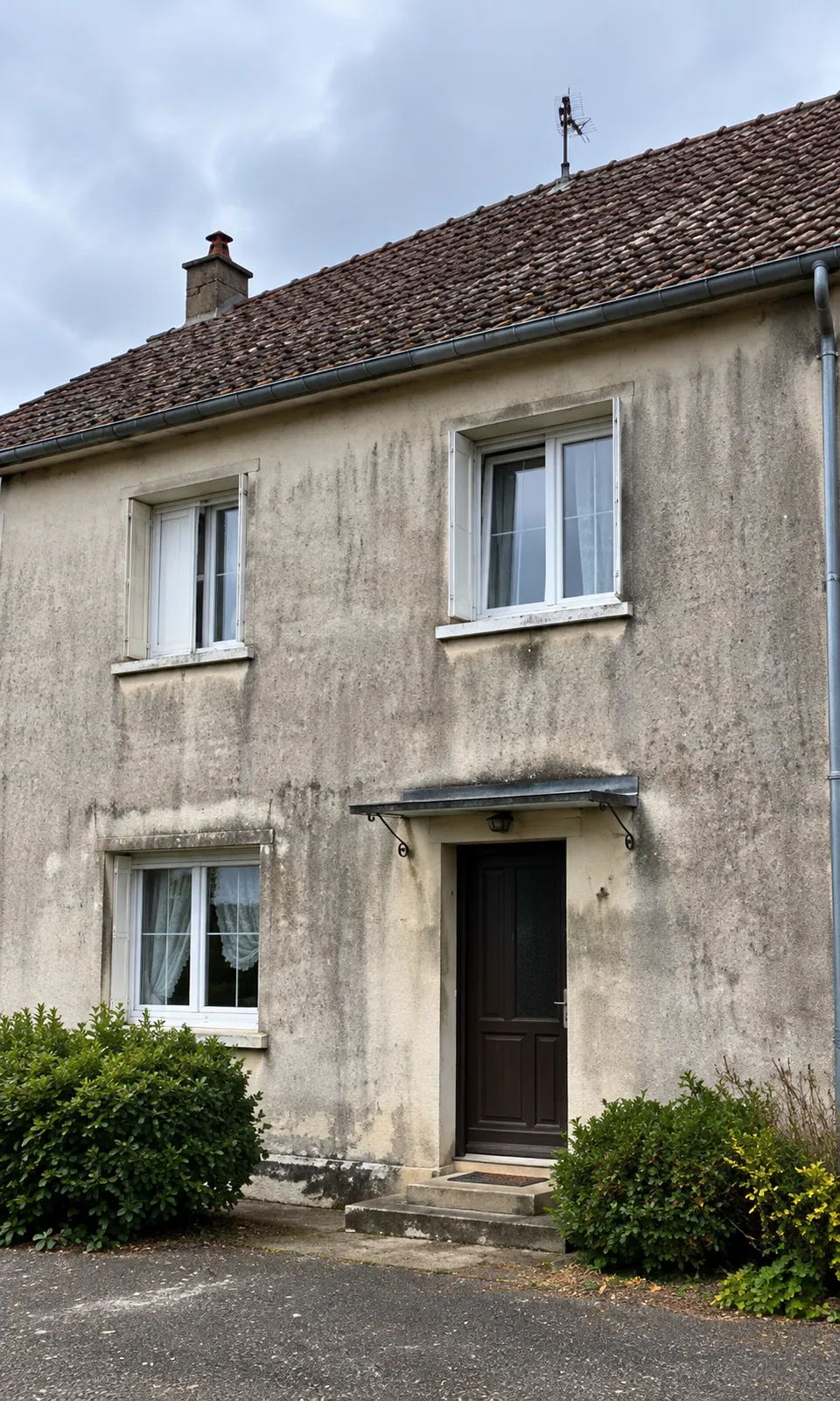 Ravalement de façade, avant les travaux